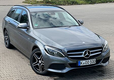 Mercedes-Benz C 200 d T Autom.-Navi-LED-AHK-SHZ-AMG Felgen