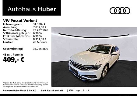 VW Passat Variant Volkswagen 2.0 TDI DSG 4M Elegance AHK Pano