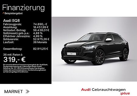 Audi SQ8 gebraucht kaufen Audi SQ8 SUV 4.0 TFSI quattro*B&O*Optikpaket*AHK*Stan