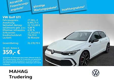 VW Golf Volkswagen VIII GTI 2,0 TSI BlackStyle LED+ Navi Park