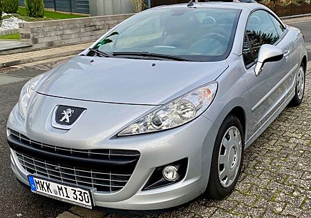 Peugeot 207 CC Allure 155 THP Cabrio Silber Leder schwar