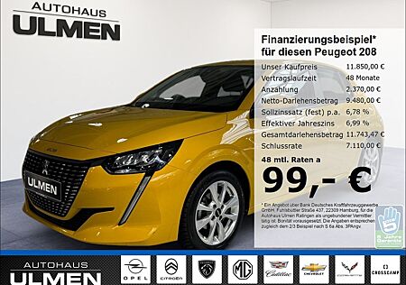 Peugeot 208 Active 1.2 PureTech 75 EU6d LED Apple CarPla