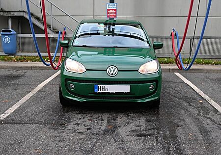 VW Up Volkswagen ! + TÜV neu + 4 × Alu u. 4 × Stahl + Foliert