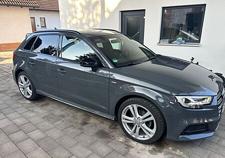 Audi A3 30 TDI S tronic S line VC STHZG AHK LED BLACK