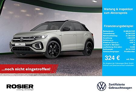 VW T-Roc Volkswagen black Style R-Line 2,0 TSI 4 Motion AHK BT