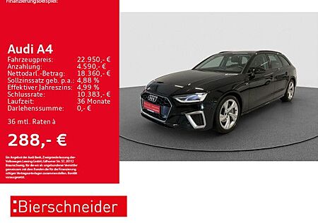 Audi A4 Av 40 TDI S-Line HuD B&O CAM NAVI