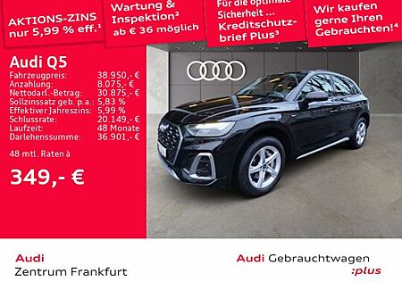 Audi Q5 50 TFSI e quattro S tronic S line LED VC Temp