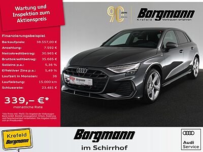 Audi A3 Sportback quattro S line SONOS LED HUD NAVI