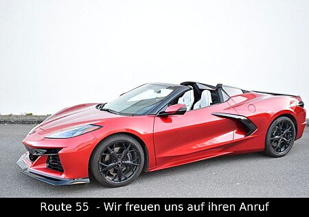 Chevrolet Corvette C8 echtes Cabrio !!! Klappenauspuff weiße Sitze