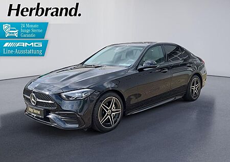 Mercedes-Benz C 200 d AMG Schiebedach Night Memory TOTW.