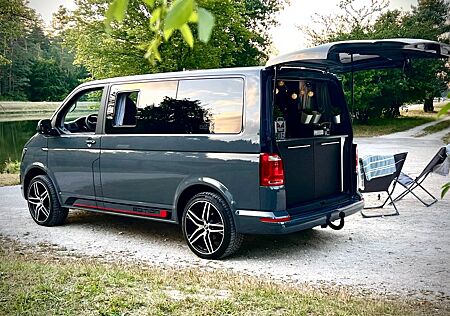 VW T6 California Volkswagen Style Camper Küche Bett Top