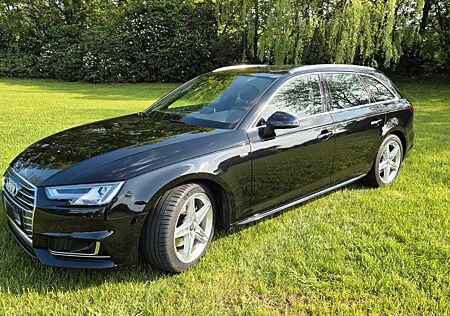 Audi A4 Avant sport 2.0 TFSI ultra S line AHK T-Leder