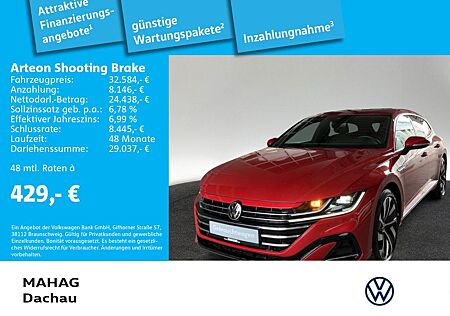 VW Arteon Volkswagen Shooting Brake 2.0 TSI R-Line LED Navi Pa