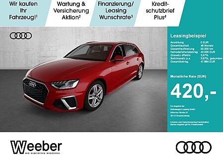 Audi A4 Avant S line AHK*NAVI*LED*LEDER*GRA*5J GAR