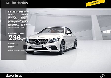 Mercedes-Benz C 300 d Cabrio AMG Navi LED Burm Kamera Sur PDC