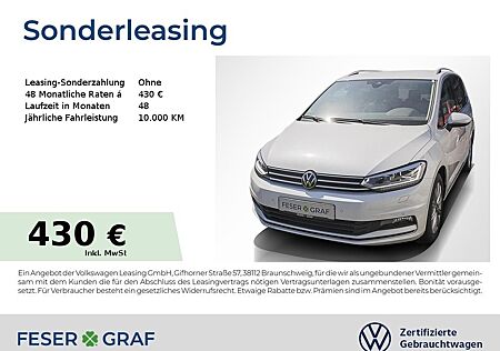 VW Touran Volkswagen Highline 2.0 TDI DSG Navi AHK Kamera LED