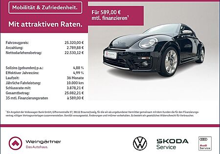 VW Beetle Volkswagen Cabriolet 2.0 TSI R-Line, Bi Xenon, Winds