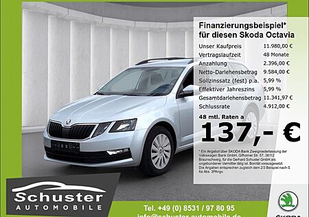 Skoda Octavia Combi 1.6TDI*Navi Tempo SHZ PDC Nebelsch
