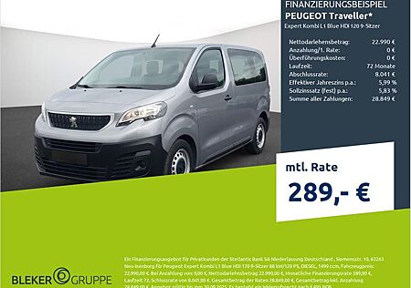 Peugeot Traveller Expert Kombi L1 Blue HDi 120 9-Sitzer
