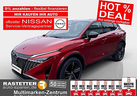 Nissan Qashqai tekna Leder+Pano+ProPILOT+Bose+19Z+HUD+M
