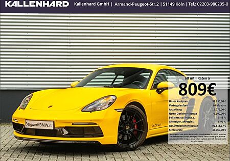 Porsche Cayman 718-GTS 4.0-PDK-PASM-Bose-Sitzbelüftung
