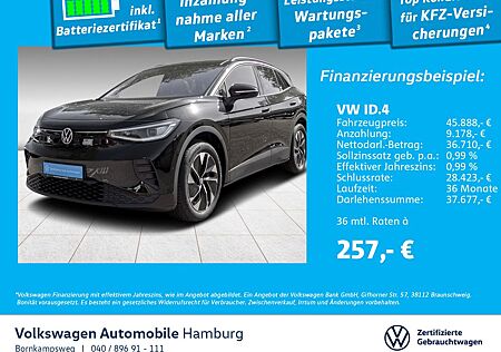 VW ID.4 Volkswagen Pro Rückfkamera Navi AHK Panoramadach