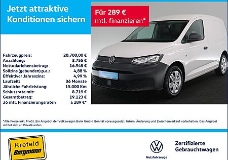 VW Caddy Volkswagen Cargo 1.5 TSI AHK SITZHEIZUNG PDC KLIMA