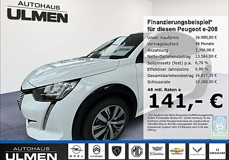 Peugeot e-208 e- Active Elektromotor 136 Klimaautomatik