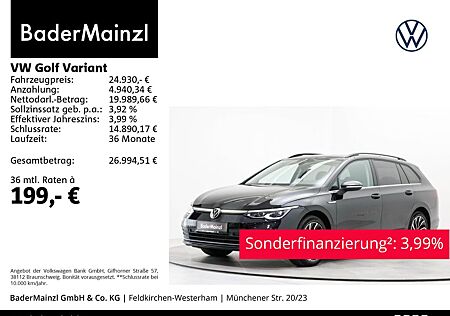 VW Golf Volkswagen Variant 2.0 TDI DSG Style LED Navi SHZ Kam.