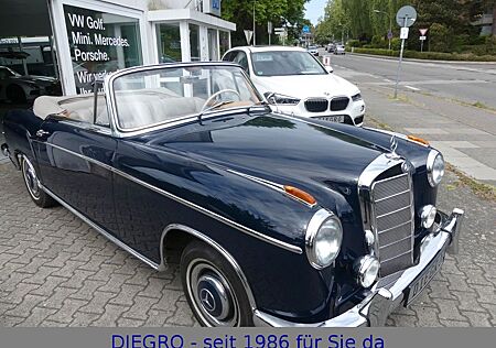 Mercedes-Benz 220 S Ponton Cabrio * Gutachten 2-
