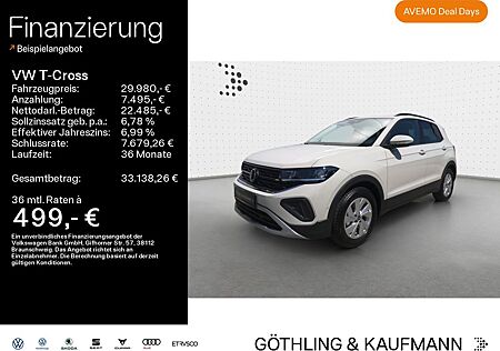 VW T-Cross Volkswagen Life 1.0 l TSI OPF 85 kW (116 PS) 7-Gang