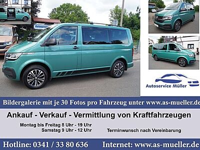 Volkswagen T6 Multivan 110kw-CarPlay-Navi-AHK-PDC-3 Zonen
