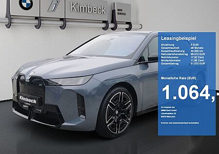 BMW iX M70 xDrive M SPORT INDIVI STORM BAY Sitzbelüf