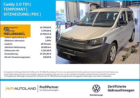 VW Caddy Volkswagen 2.0 TDI | TEMPOMAT | SITZHEIZUNG | PDC |