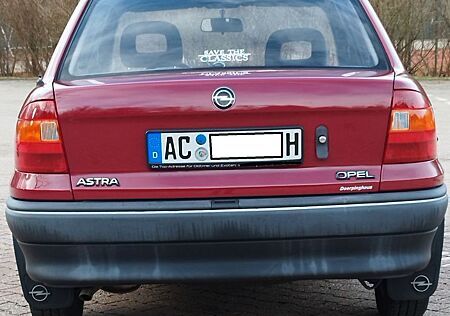 Opel Astra "F", Oldtimer mit H-Zulassung