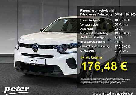 Citroën C3 PureTech 100 S&S You +PDC+Klima+LED+HUD