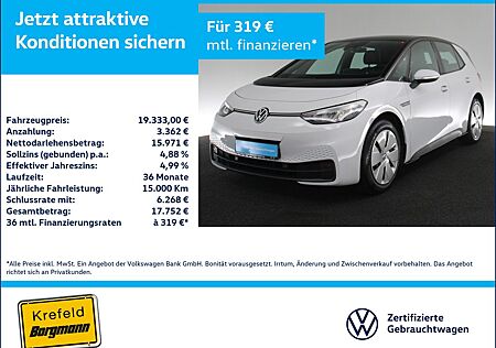 VW ID.3 Volkswagen Pro Life LED ACC NAVI SITZHEIZUNG PDC KLIMA