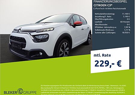 Citroën C3 PureTech 110 Shine Pack Automatik