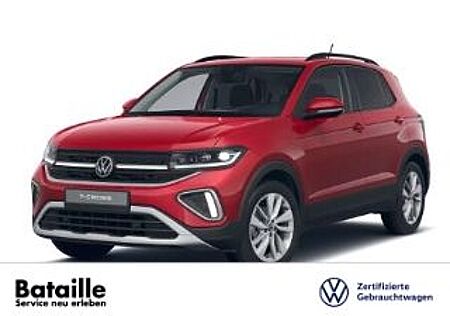 VW T-Cross Volkswagen 1.0 TSI Life LED ACC SHZ App-Connect Kam
