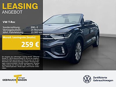 Volkswagen T-Roc Cabrio 1.5 TSI DSG R-LINE BLACK LM19 MATRI