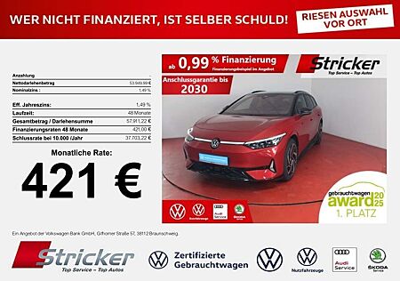 VW ID.7 Volkswagen GTX Tourer 250/86 421,-ohne Anzahlung AHK