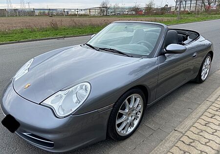 Porsche 996 Carrera Cabrio Sportabgas 35Tkm TÜV /AU neu