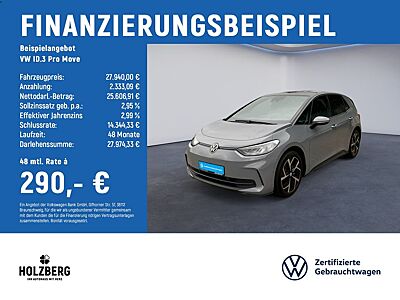 Volkswagen ID.3 Pro Move ergoActive+ACC+RFK