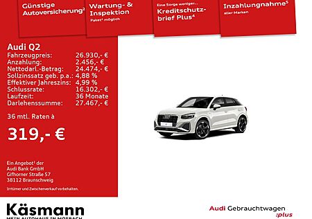 Audi Q2 S line 35TFSI 2xS line MATRIX NAV KAM VIRT