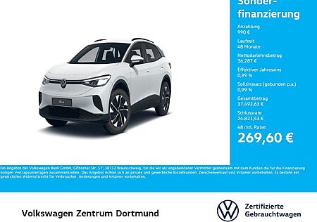 VW ID.4 Volkswagen PRO WÄRMEPUMPE ACC LM19 NAVI CARPLAY SITZHZ