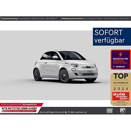 Fiat 500E leasen