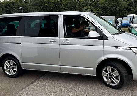 VW T6 Multivan Volkswagen T6.1 Multivan Leder, elk S-Tür, StHz, 4Mo. AHK