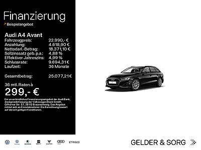 Audi A4 Avant 40 TDI EPH*AHK*Stand*LED*Navigation