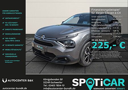 Citroën E-C4 136 Shine SHZ Navi 360° Kamera Apple CarPla