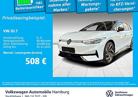 VW ID.7 Volkswagen Tourer Pro AHK Navi Wärmep. Panorama ACC